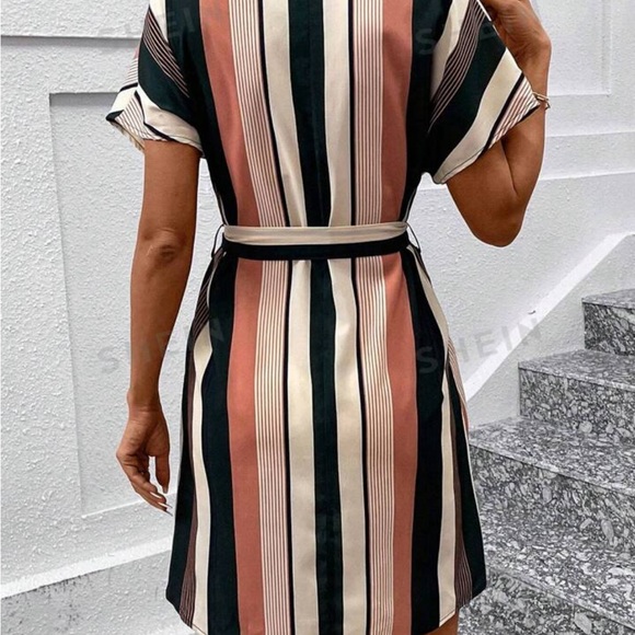 SHEIN Multicolor Striped Dress - Picture 2 of 4